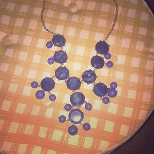 ✨Blue/purple statement necklace